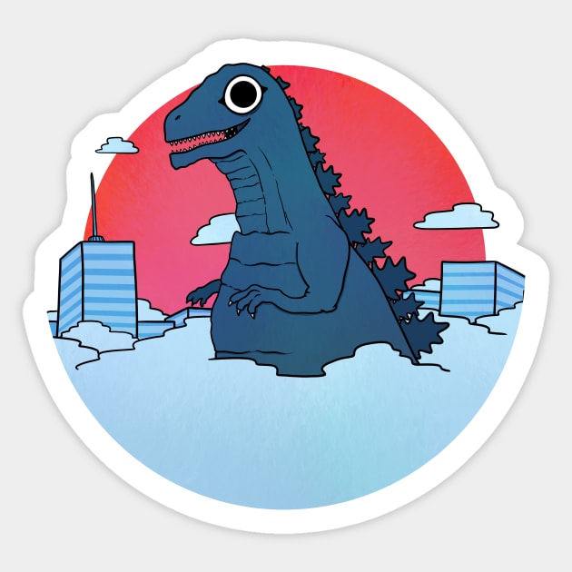 Shin Godzilla Sticker by timbo